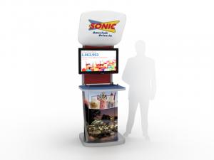 MOD-1523 Trade Show Workstation or Kiosk